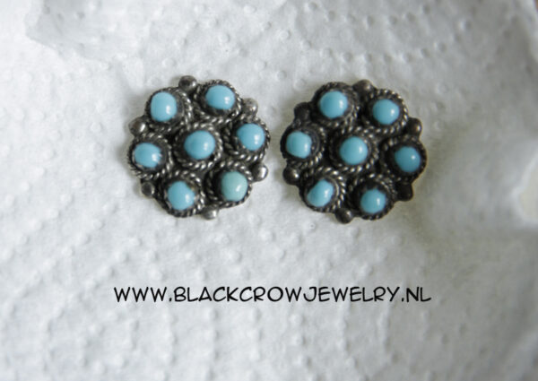 Earrings silver turquois