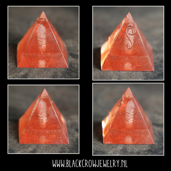 Orgonite Piramide 4 (uitverkocht) - Afbeelding 2