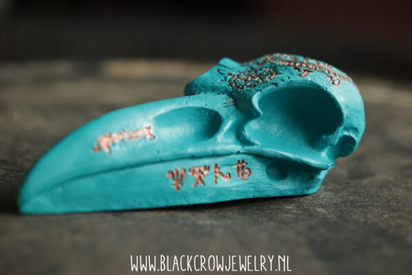 Raven/Crow skull 1 - Afbeelding 2