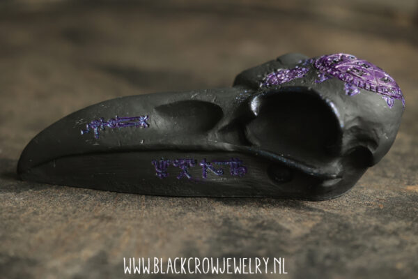 Raven/Crow skull 14 - Afbeelding 4