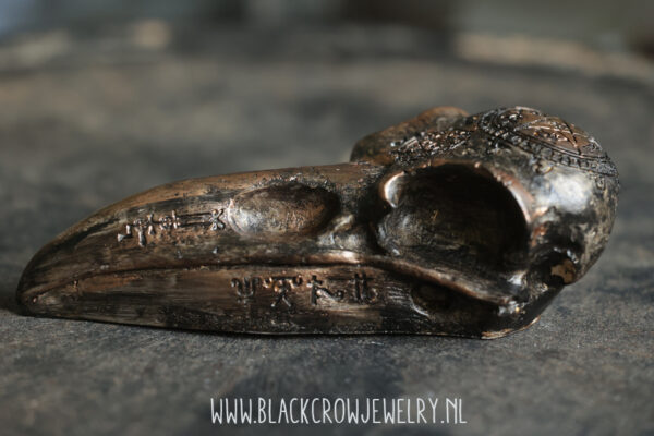 Raven/Crow skull 15 - Afbeelding 4