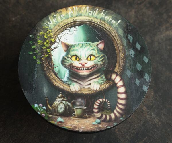 Cheshire Cat vensterbank krukje