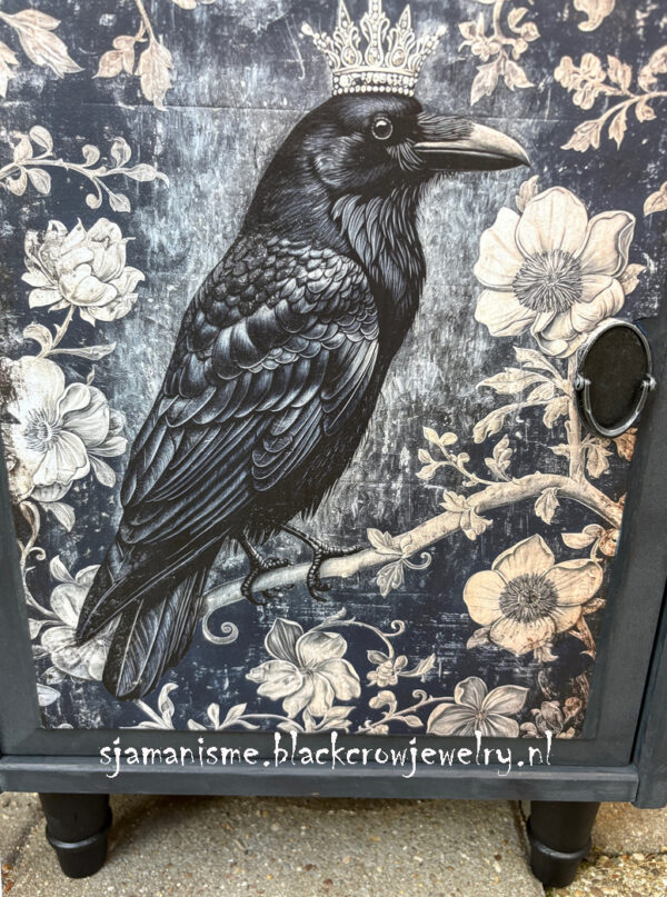 Kastje/nachtkastje Crow - Afbeelding 5