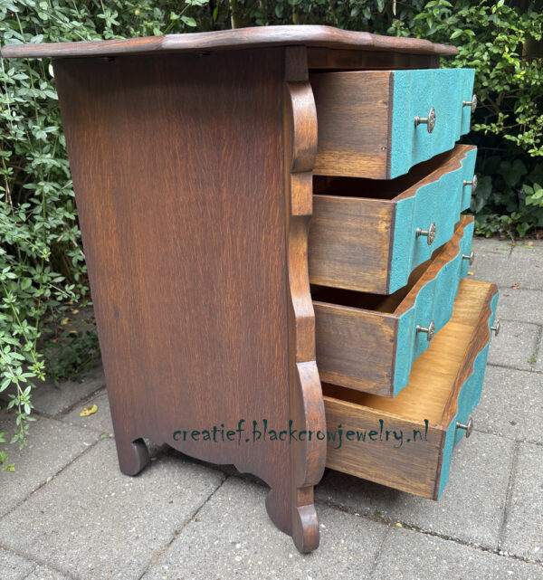 antiek kastje restyled - Afbeelding 5