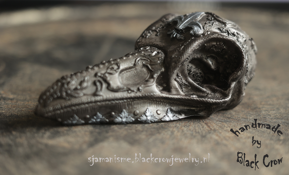 Steampunk/Gothic Crow 17 - Afbeelding 2