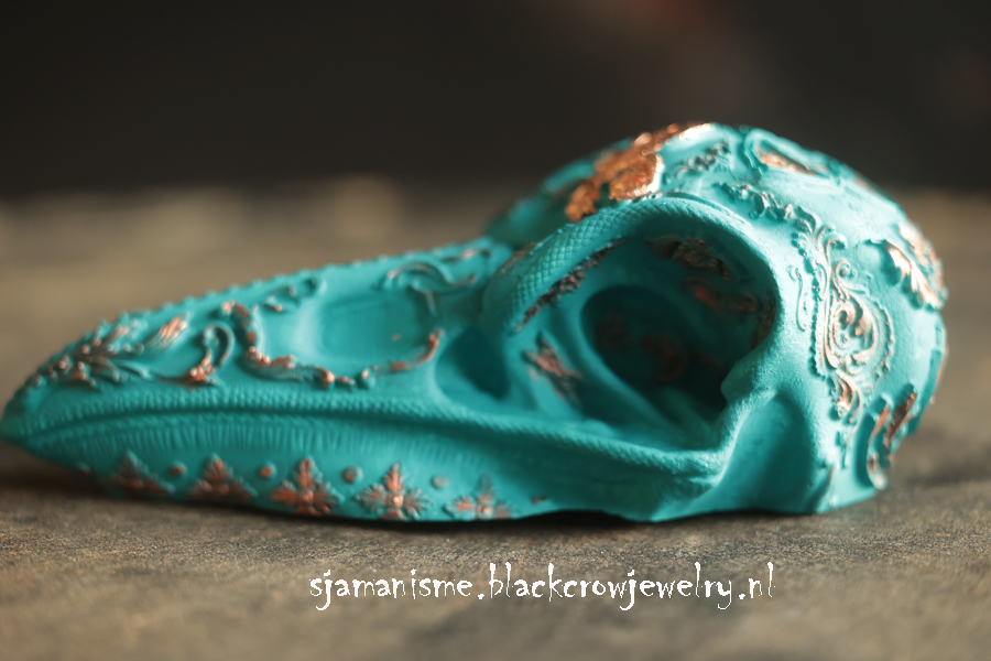 Steampunk/Gothic Crow 16 - Afbeelding 2